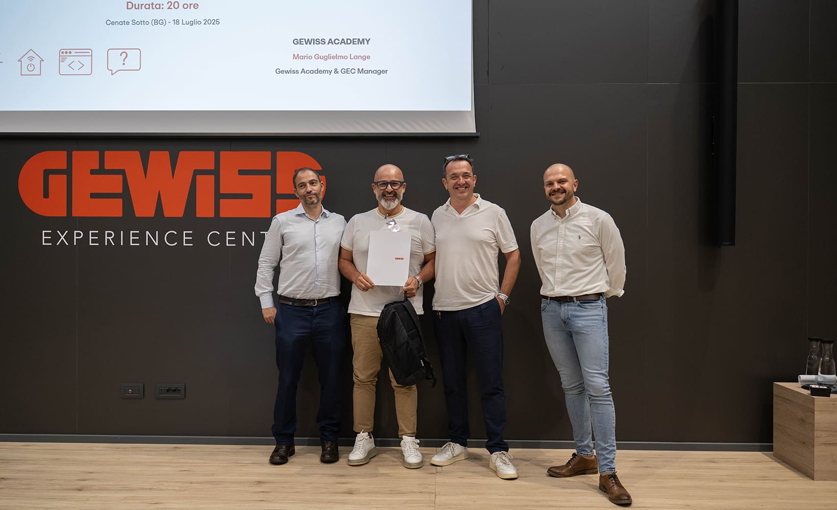 Certificazione dei ruoli di vendita Idrocentro - GEWISS