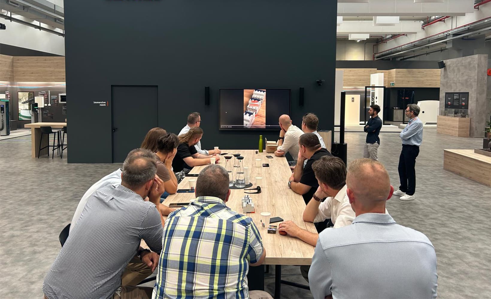 Daniella Kft. Visits GEWISS: Innovation, Smart Building and Energy Management