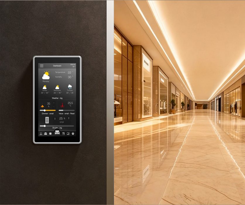 Integrazione Thinknx nei punti vendita o centri commerciali