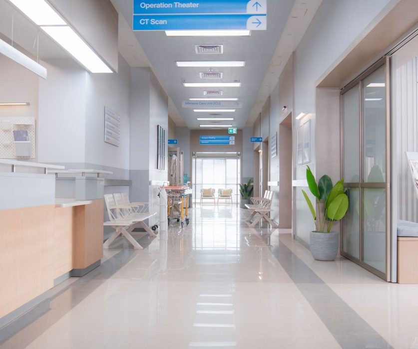 Settings: hospitals, clinics and medical centres