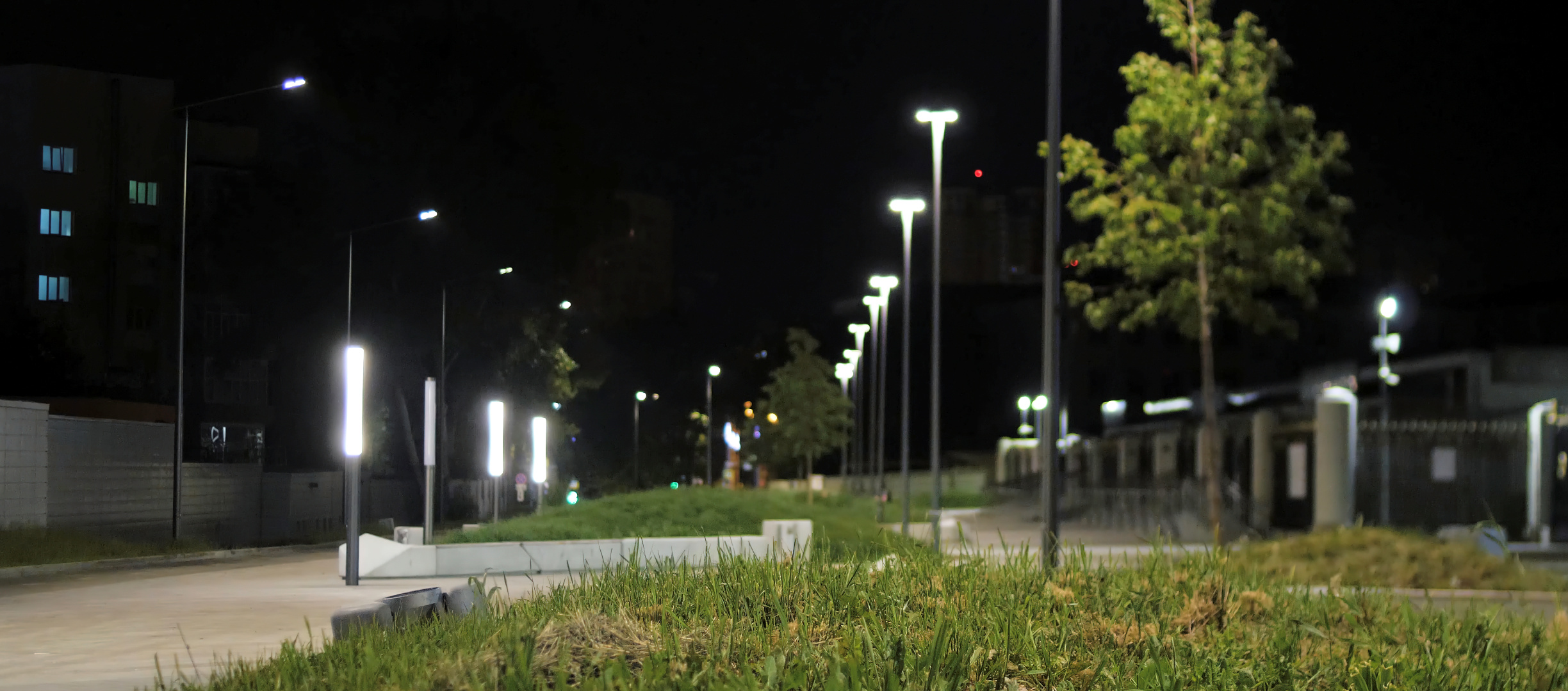 Lighting for safer cities