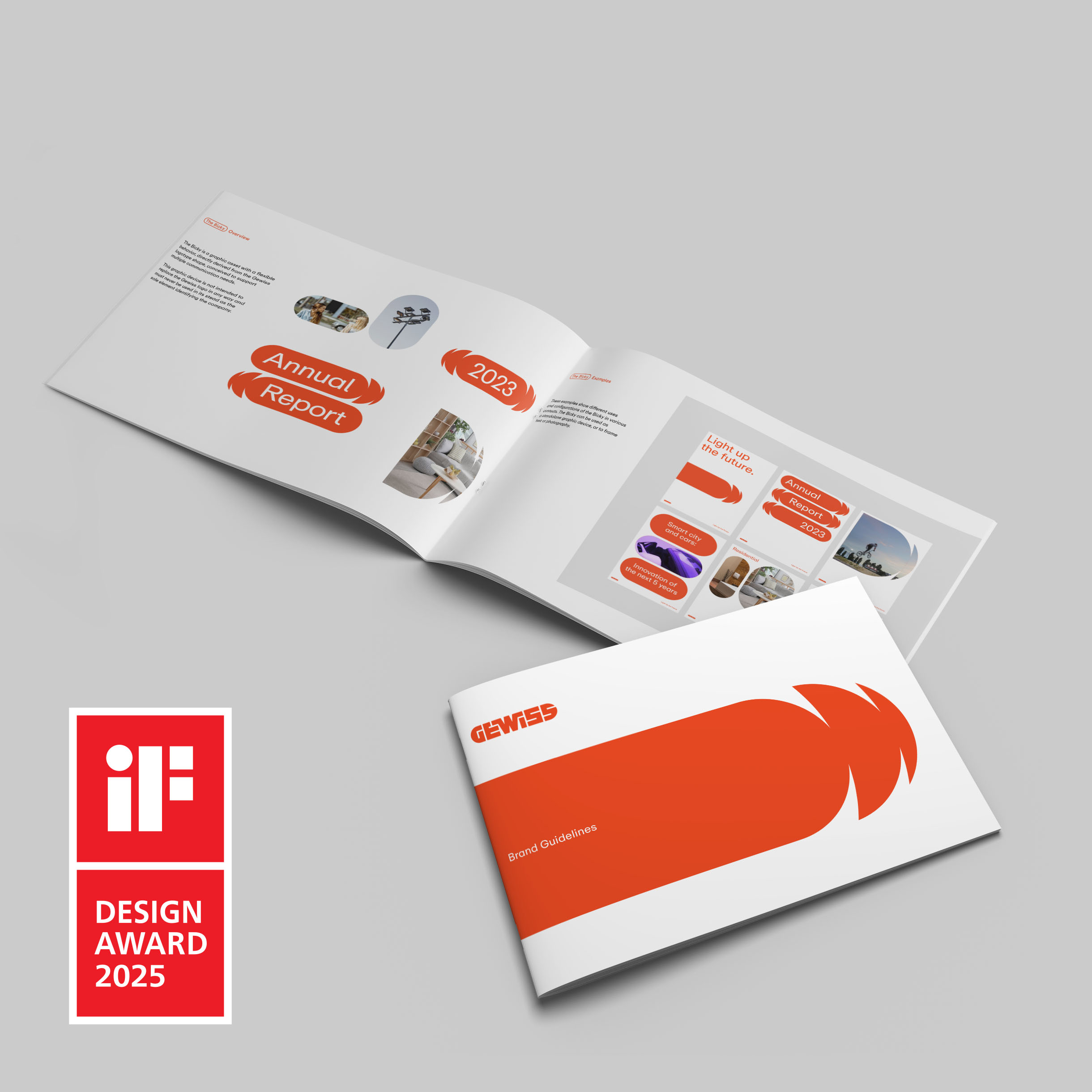 GEWISS' new identity also honored with the IF DESIGN AWARD 2025