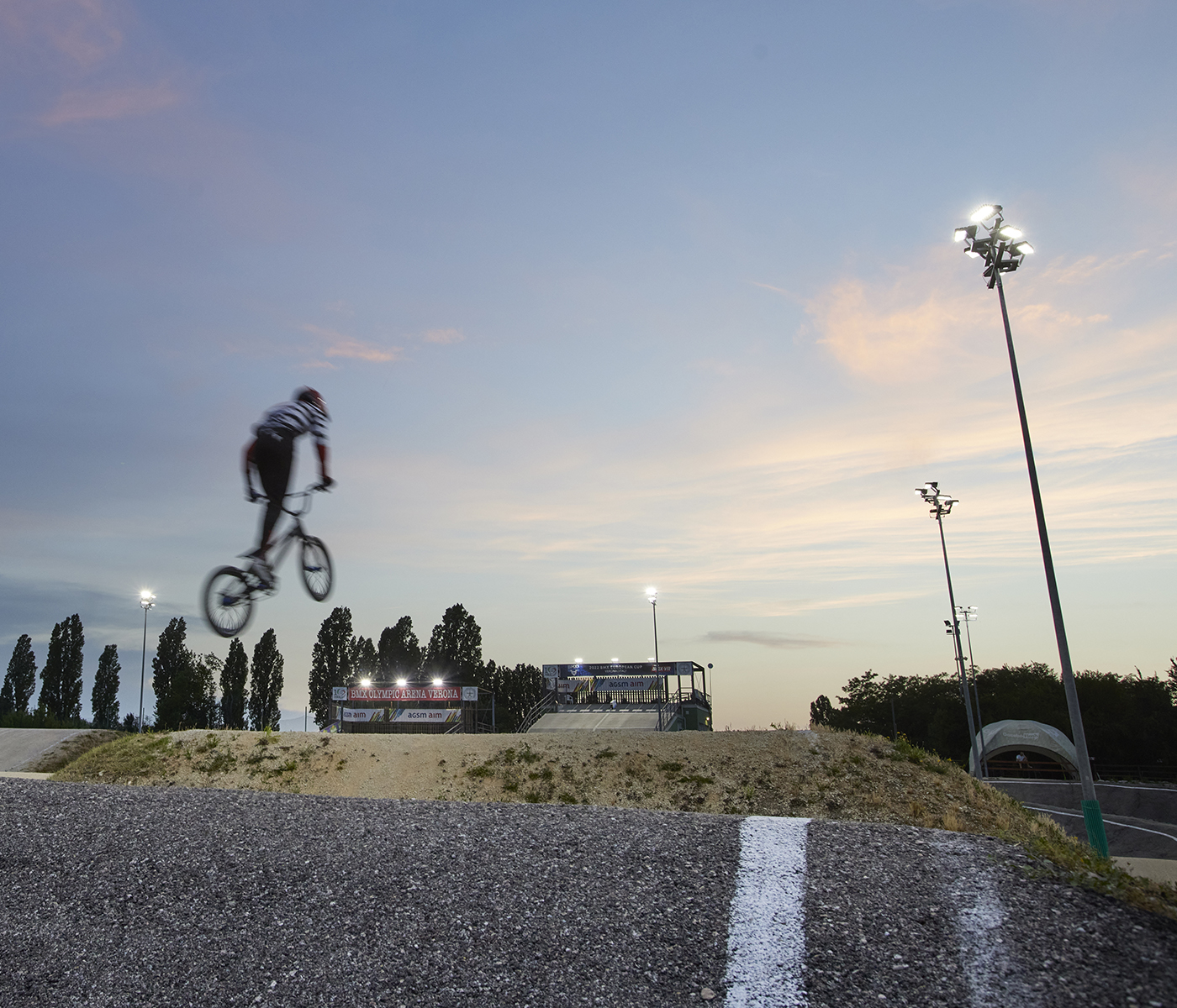 BMX Olimpik açık alan spor tesisi