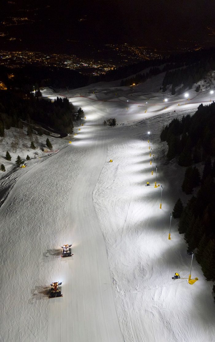 Monte Bondone ski slopes, outdoor sports facility