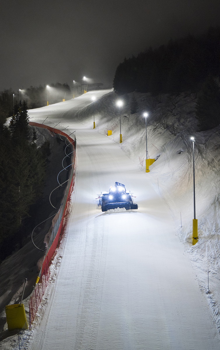 Espace skiable de Monte Bondone, installation sportive en extérieur