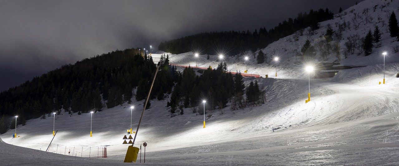 Espace skiable de Monte Bondone, installation sportive en extérieur