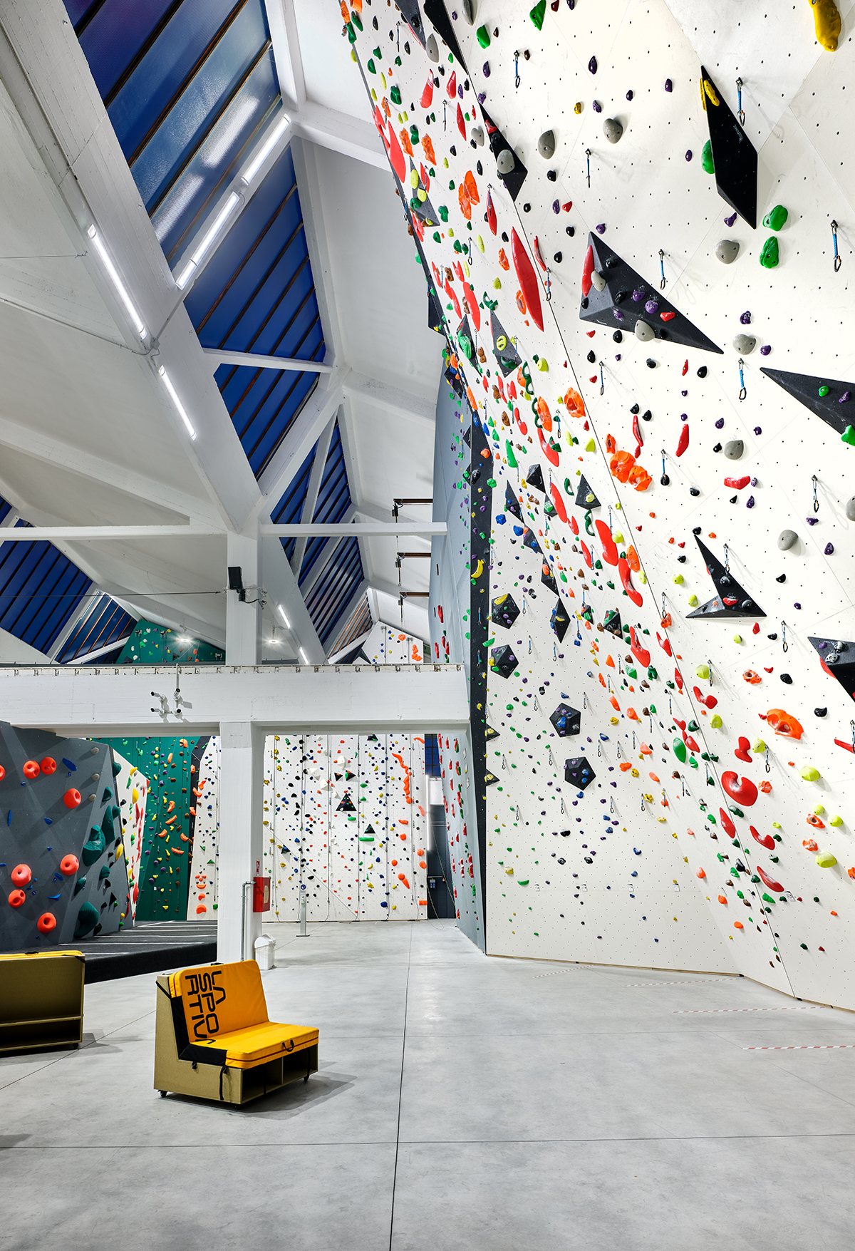 Installation sportive indoor Orobia Climbing