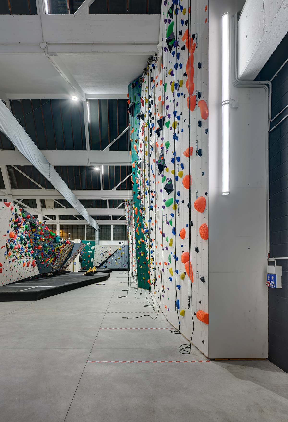 Installation sportive indoor Orobia Climbing