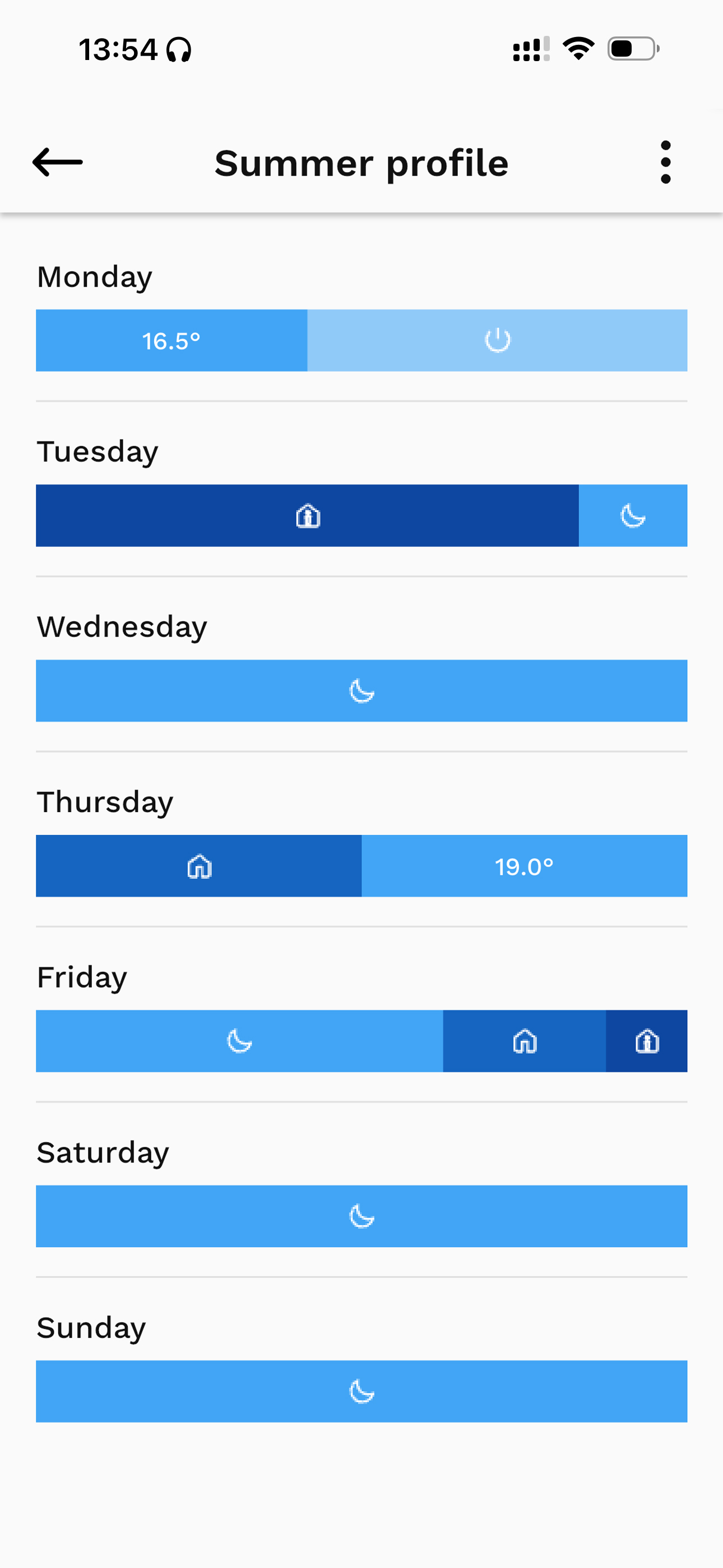 Thermo Ice 2.0 screen app