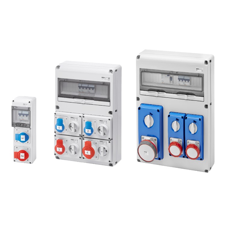 Serie 68 Q Din Quadri Per Distribuzione Gewiss