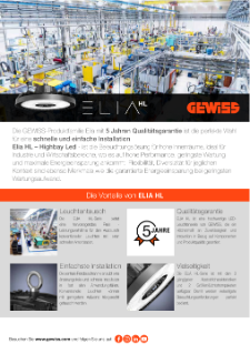 ELIA HL - Highbay LED    