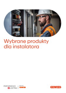 GEWISS - Wybrane produkty dla instalatora