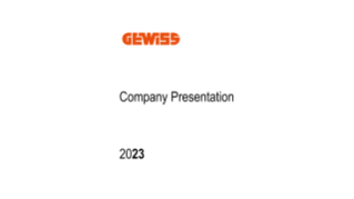 Company presentation 2023 