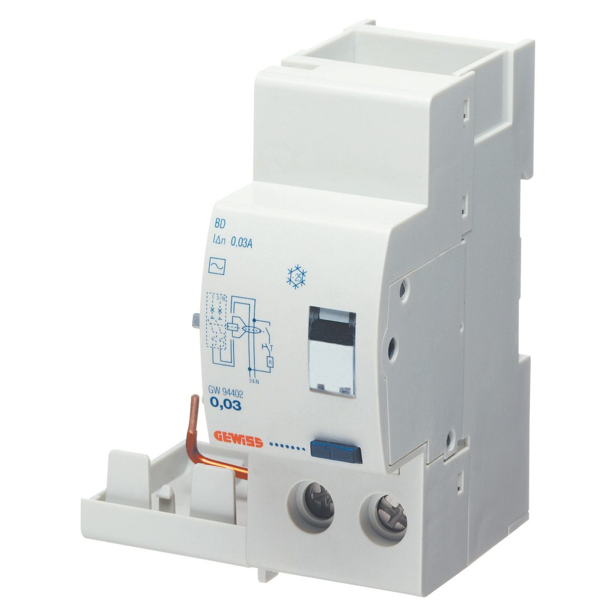 ADD ON RESIDUAL CURRENT CIRCUIT BREAKER FOR MT CIRCUIT BREAKER - 2P 63A ...