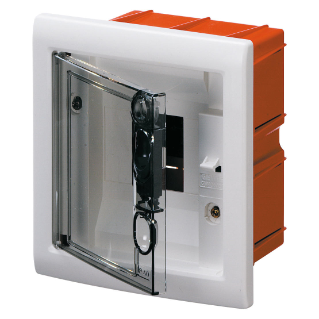 F.M.ENCLOSURE SMOKED TR.DOOR 4M IP40