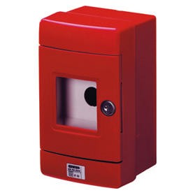 Quadro de electricidade estanque para sistemas de emergência previsto com orifício de Ø 22 mm
