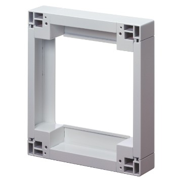 Kit de rehausses composables pour coffrets et platines Épaisseur 50 mm - Assemblage par clipsage - Blanc RAL 9016 Kit de rehausses composables pour coffrets et platines Épaisseur 50 mm - Assemblage par clipsage - Blanc RAL 9016