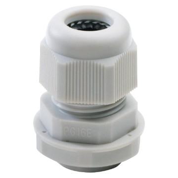 Nylon cable glands - METRIC pitch - grey RAL 7035 - IP68