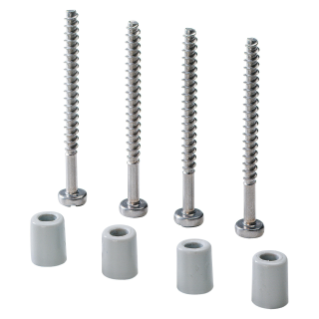 SET OF 4 LONG SCREWS FIXING LIDS