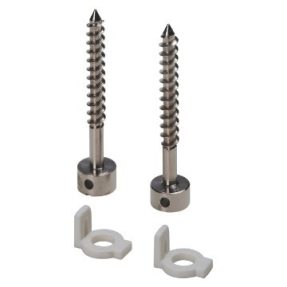 KIT PER PIOMBATURA COPERCHI / FRONTALI - N.2 VITI CON TESTA CON FORO PASSANTE
