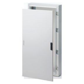 quadro cvx 160e - da parete - 600x1200x170 - ip65 - con porta in lamiera chiusura ad aste - con telaio estraibile- grigio ral 7035