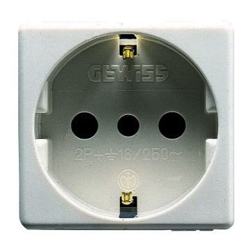 Tomadas padrão Italiano/Alemão - 250V ac