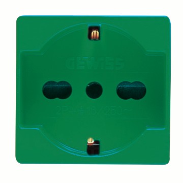 Italian/German Standard socket-outlets for dedicated lines - 250V AC Italian/German Standard socket-outlets for dedicated lines - 250V AC