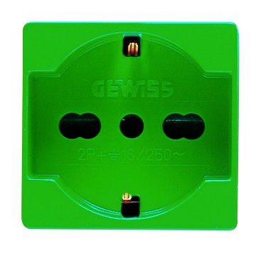 Tomadas padrão Italiano/Alemão para linhas dedicadas - 250V ac