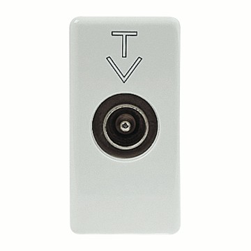 Coaxial TV sockets (5-2400 MHz) class A shielding - IEC male connector Ø 9.5 mm Coaxial TV sockets (5-2400 MHz) class A shielding - IEC male connector Ø 9.5 mm
