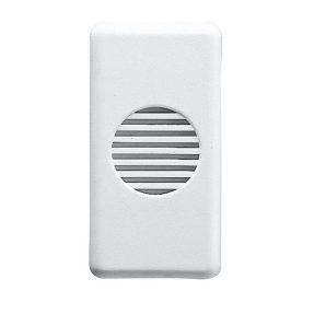 ronzatore - 230v ac - 50hz - 8va - 75 db a 1 metro - 1 modulo - system white