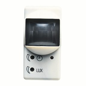 infrared movement detector - 230v ac 50/60hz - 1no 3a(ac1) 250v - 1 module - system white