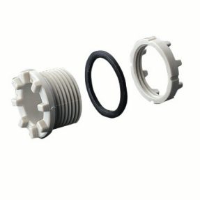 RACCORDO UNIONE STAGNO PER CONTENITORI, APPARECCHI, CASSETTE - IP55 - PG16 - DIAMETRO 23mm