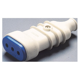 PORTABLE SOCKET-OUTLET - ITALIAN STANDARD - 2P+E 10A 250V ac - TYPE P11 - WHITE