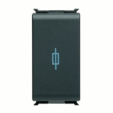  ZEKERINGHOUDER - VOOR ZEKERING 6,3 X 32 mm 16 A 250 V - 1 MODULE - PLAYBUS