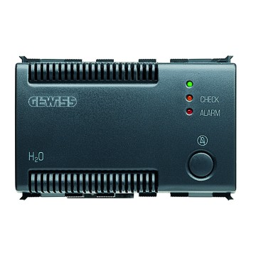 Electronic water (H2O) detector equipped with audio/visual signalling, relay output 230V - 50/60Hz Electronic water (H2O) detector equipped with audio/visual signalling, relay output 230V - 50/60Hz