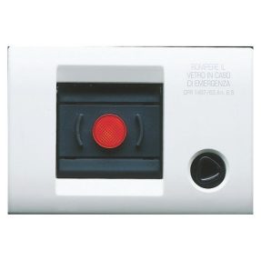 מסגרת מחווטת בעלת תמיכה עצמית למעלית - ip40 - לבן - playbus