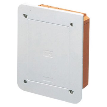 Cassette di derivazione e connessione modulari da incasso protette Coperchi antiurto - Bianco RAL 9016 Cassette di derivazione e connessione modulari da incasso protette Coperchi antiurto - Bianco RAL 9016