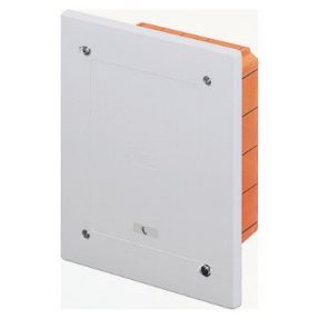 CASSETTA DI DERIVAZIONE E CONNESSIONE MODULARE - DA INCASSO - STAGNA - DIMENSIONI 138X169X70 - COPERCHIO ANTIURTO - IP55 - GRIGIO RAL7035