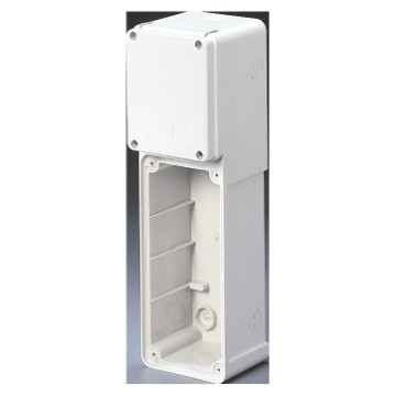 Modular bases for mounting combinations of fixed vertical socket-outlets - IP65 Modular bases for mounting combinations of fixed vertical socket-outlets - IP65