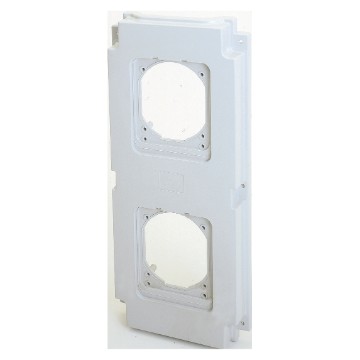 Flanged lid fitted for 2 covers - IP66 Flanged lid fitted for 2 covers - IP66