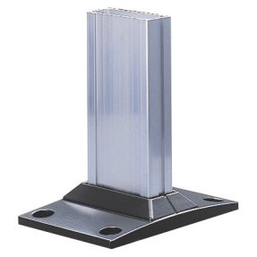 EXTRO - RECHTECKSOCKEL FÜR TRÄGERSÄULE - GRAPHITGRAU
