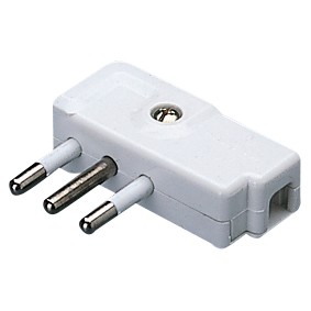 Fichas de 90° - padrão Italiano - 250V ac