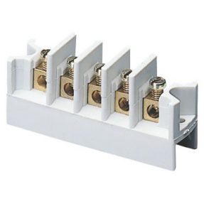 regleta multipolare - fijación a presión - capacidad conexión 5x4 mm²