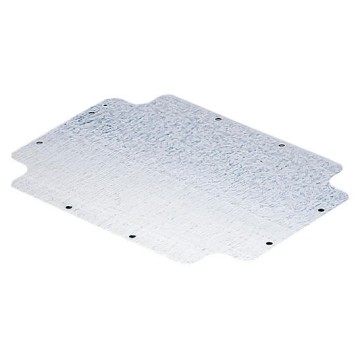 Placas de fundo com parafusos de fixação auto-roscantes