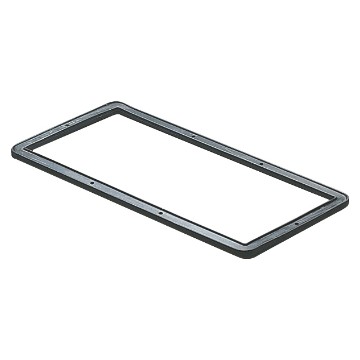 Dichtung mit Bohrschablone für Schaltschrankverbindung - IP55 Dichtung mit Bohrschablone für Schaltschrankverbindung - IP55