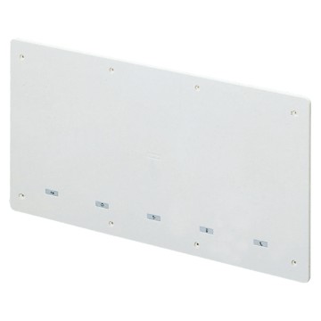 Shockproof plumbable plain lids for boxes for uprights - white ral 9016- IP44 Shockproof plumbable plain lids for boxes for uprights - white ral 9016- IP44