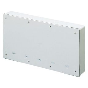 tapa alta piombabile precintable antichoques para cajas en montantes - dimension 520x260x74