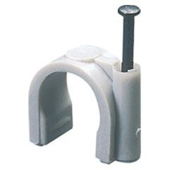 kábelrögzítő szeges 15-16mm szürke