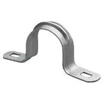 ȘURUB U DIN OȚEL GALVANIZAT CU DOUĂ GĂURI 7X4MM - Ø 10 -11MM