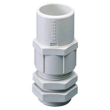 Nylon cable glands - PG pitch with housing for rigid conduit - grey RAL 7035 - IP66